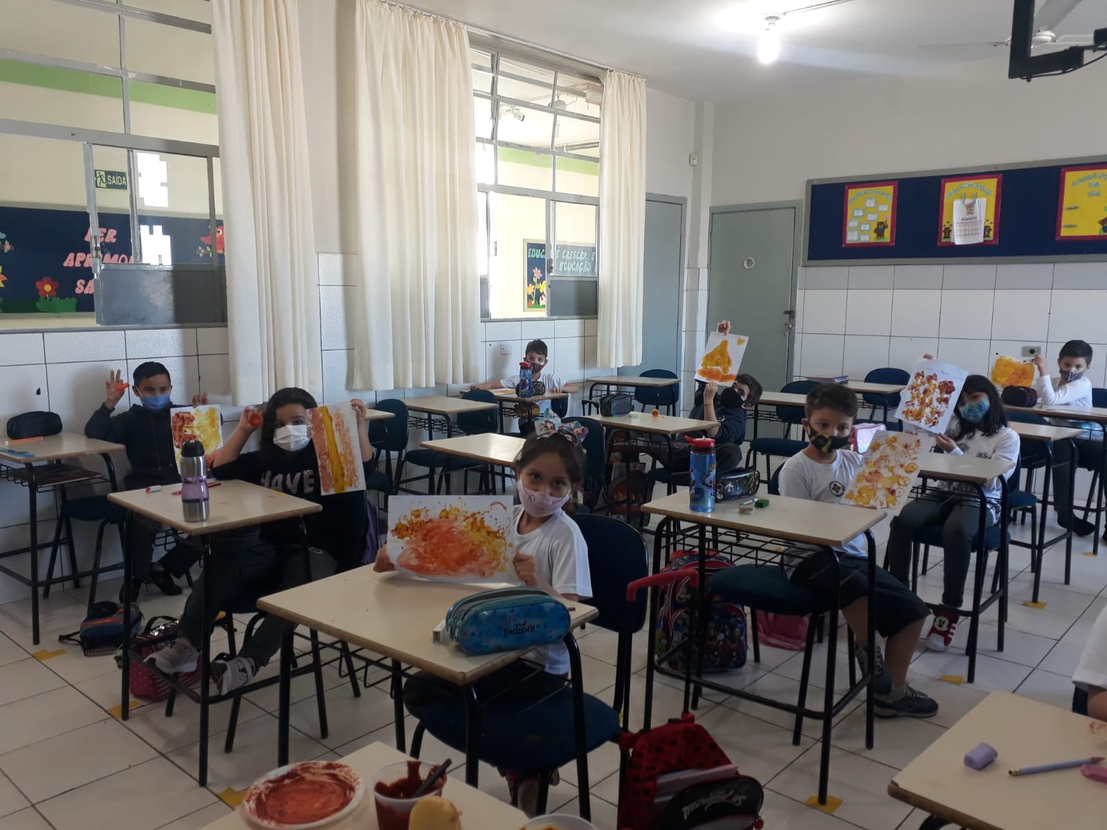 Carimbo com tinta natural - 2021 2