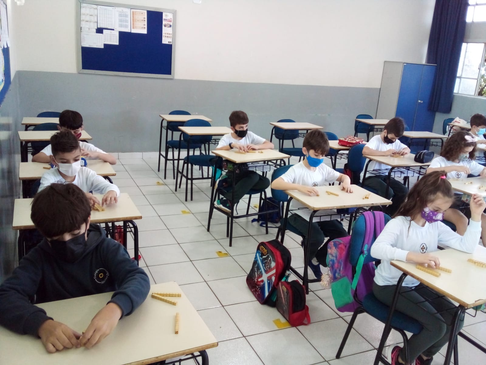Divisão com material dourado - 2021 3