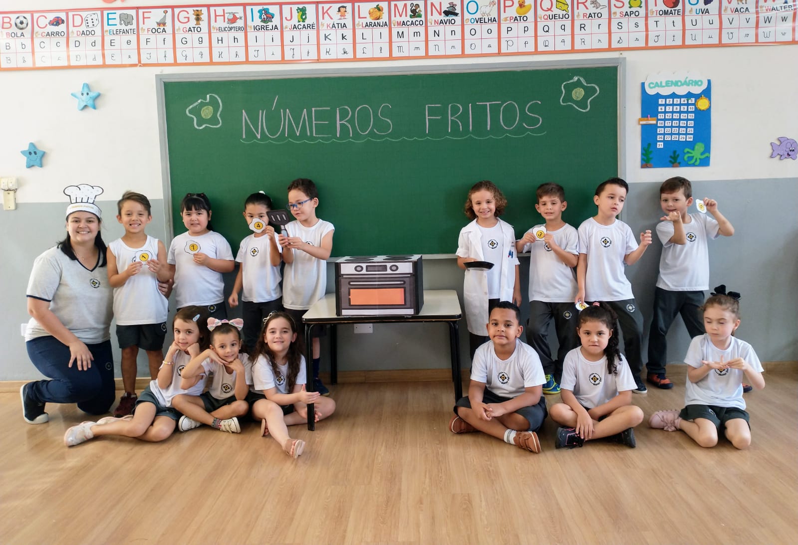 Matemática - “Números fritos” 7